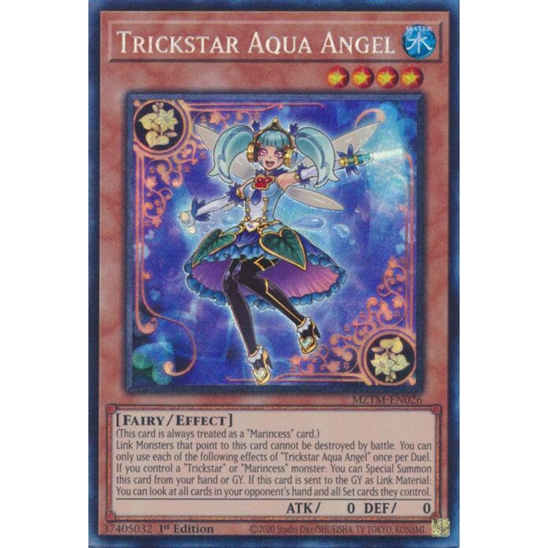Trickstar Aqua Angel (Collector's Rare) [MZTM-EN026] Collector's Rare