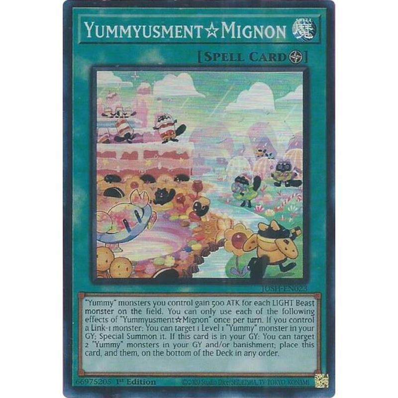 YummyusmentMignon (Super Rare) [JUSH-EN023] Super Rare