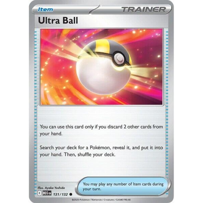 Ultra Ball (131/132) [Mega Evolutions: Base Set]