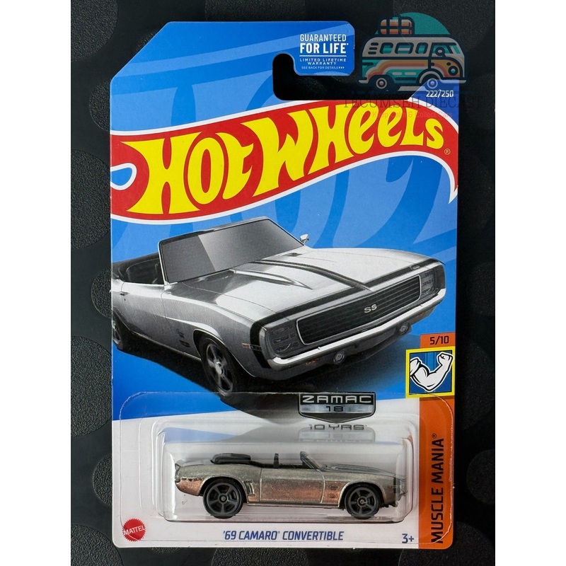 '69 Camaro Convertible (Walmart Excl.) [ZAMAC]
