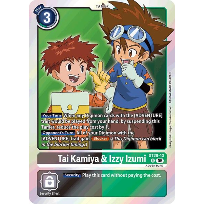 Tai Kamiya & Izzy Izumi [ST20-13] [Starter Deck: Protector of Light]