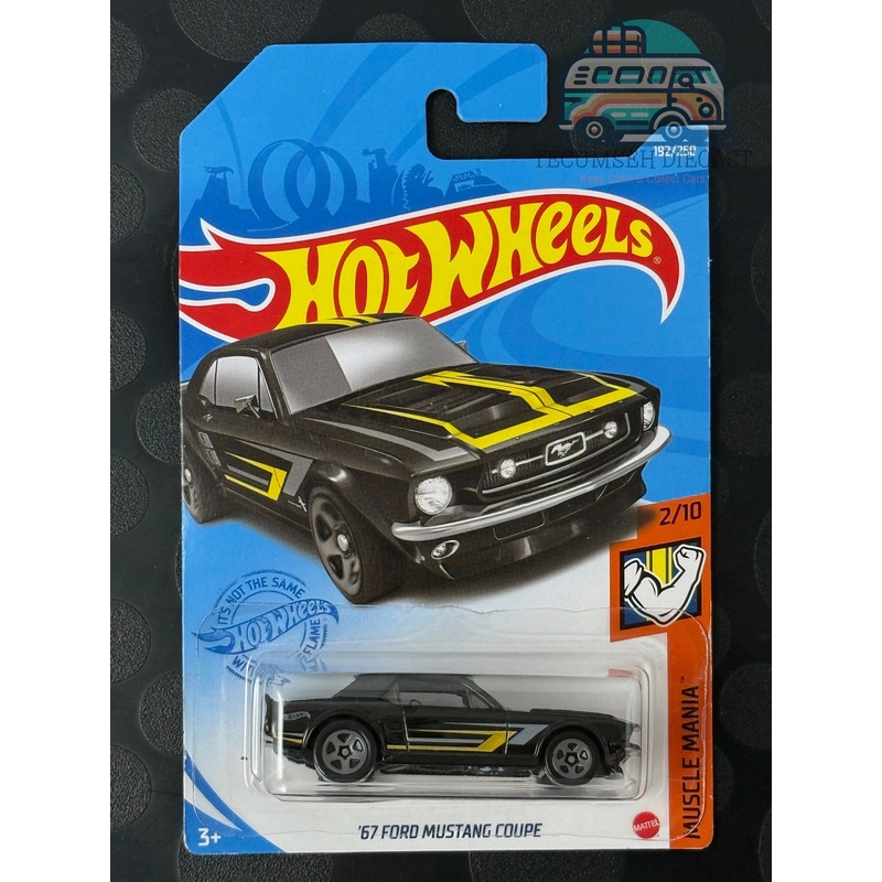 '67 Ford Mustang Coupe (2nd colour - Black)
