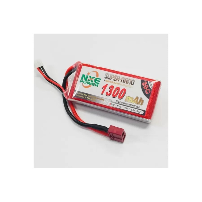 NXE 1300mah 3S 11.1v 30c Softcase - Deans