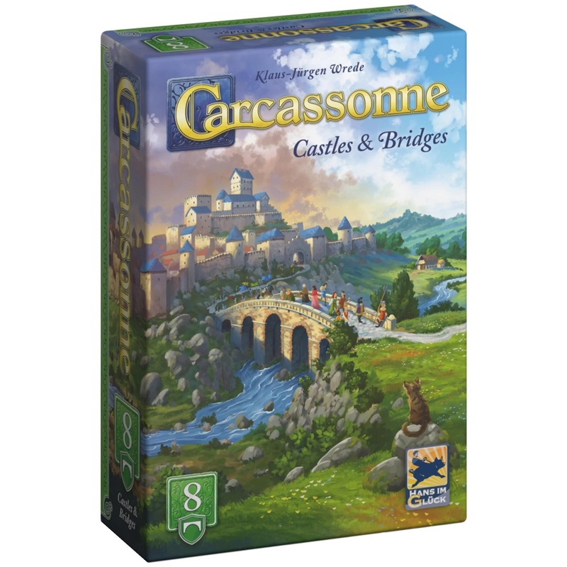 Carcassonne Expansion 8 - Castles and Bridges (2025 Redesign)