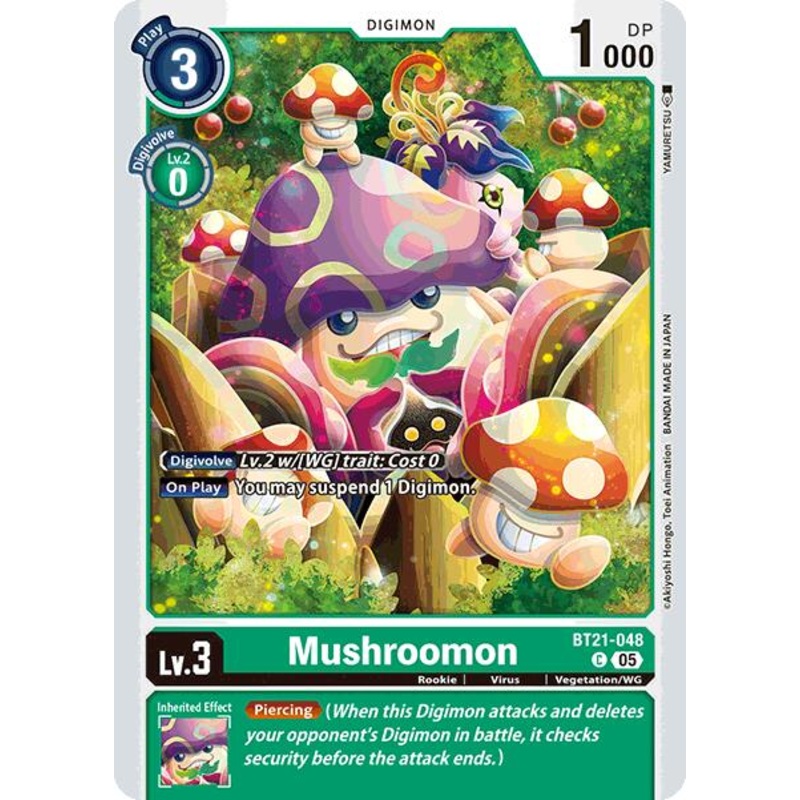 Mushroomon [BT21-048] [World Convergence]