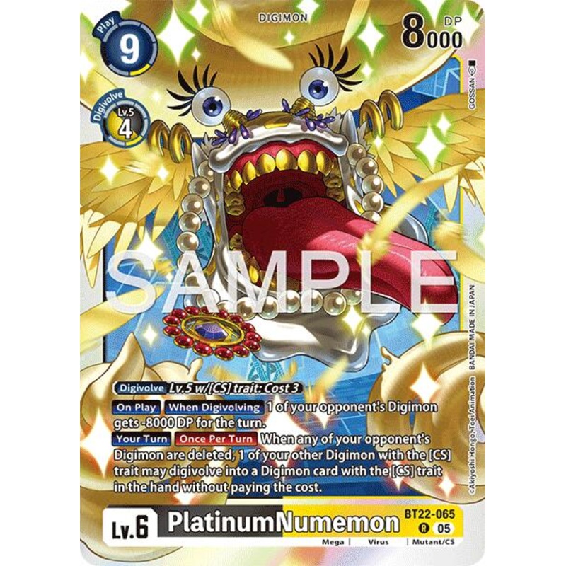 PlatinumNumemon [BT22-065] [Cyber Eden]