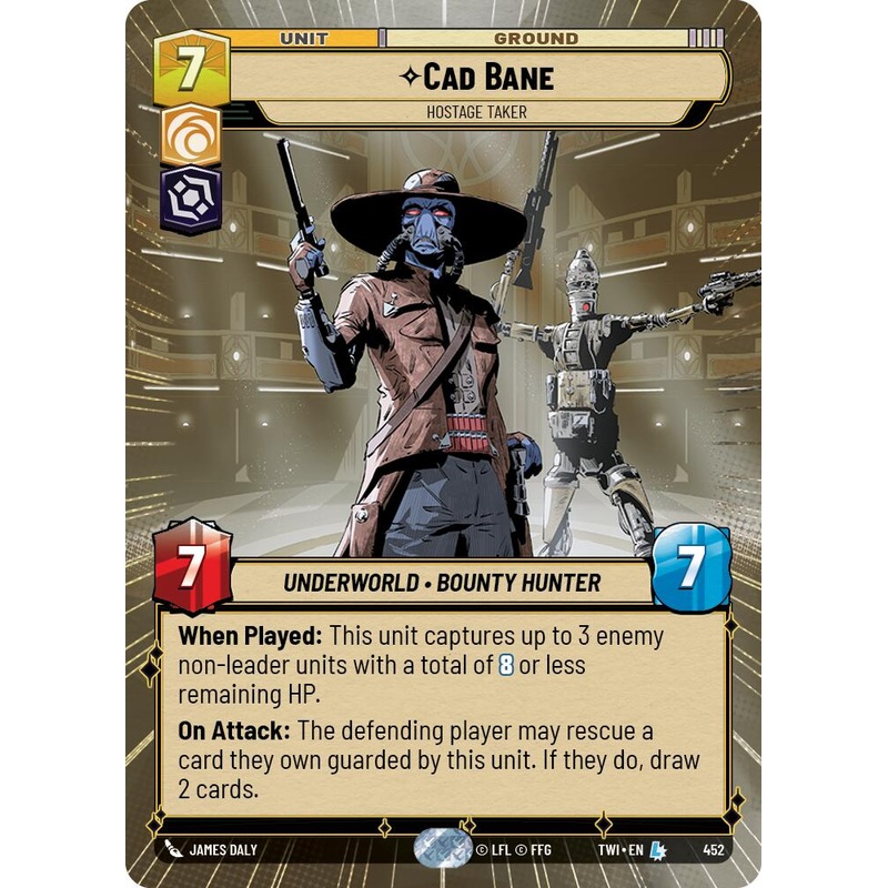 Cad Bane - Hostage Taker (452) (Hyperspace) (452) [Twilight of the Republic]