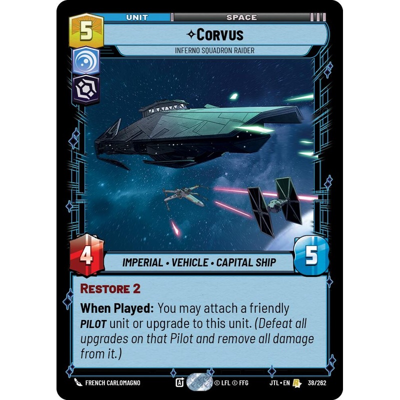 Corvus - Inferno Squadron Raider (038/262) (038/257) [Jump to Lightspeed]