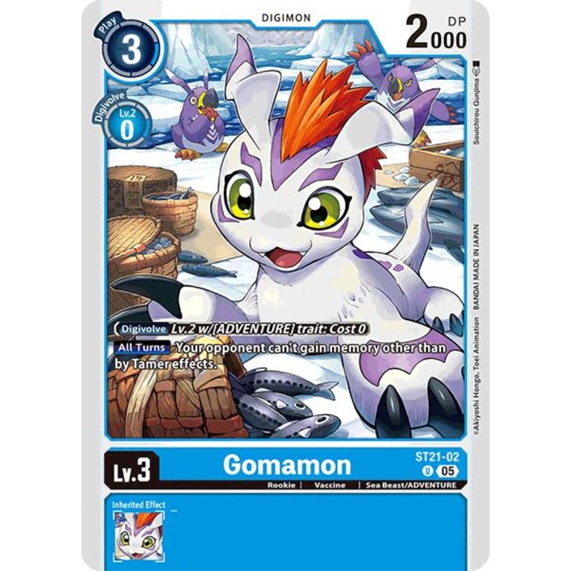 Gomamon [ST21-02] [Starter Deck: Hero of Hope]