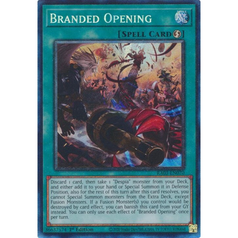 Branded Opening (CR) [RA03-EN070] Prismatic Collector's Rare