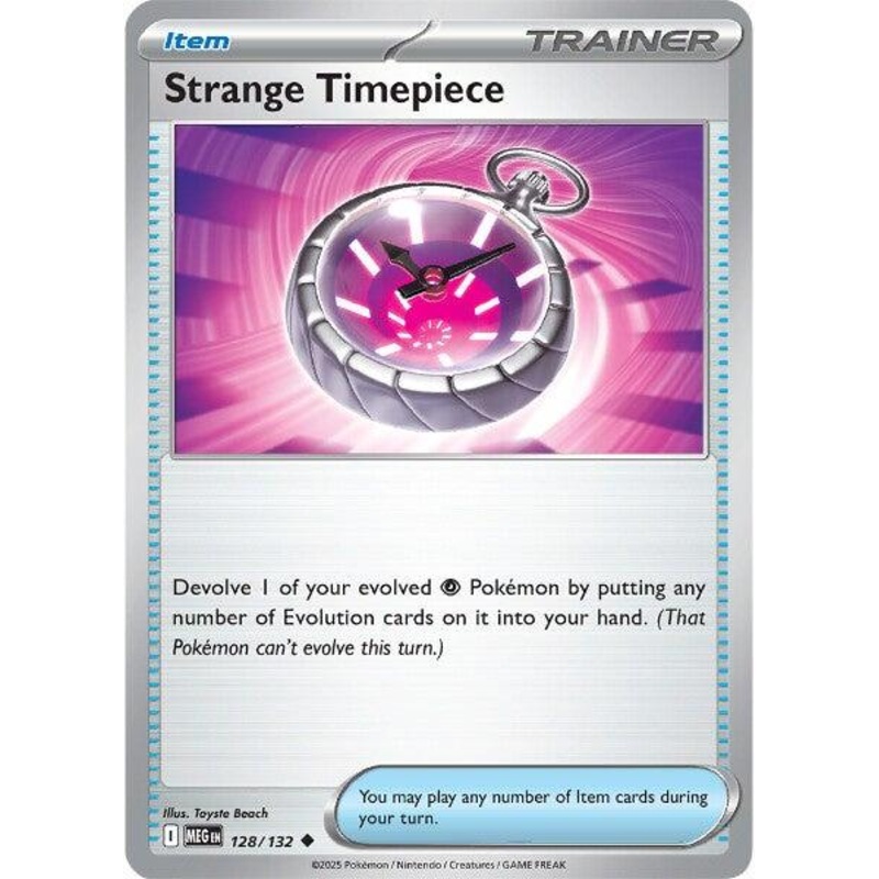 Strange Timepiece (128/132) [Mega Evolutions: Base Set]
