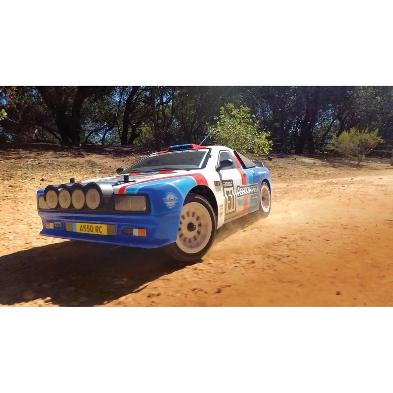Team Associated Apex2 A550 RC Rally Car Electric 4WD 1/10 Scale RTR