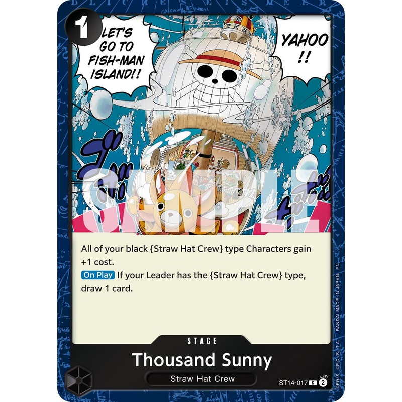 Thousand Sunny (Pirate Foil) [Premium Booster -The Best- Vol. 2]
