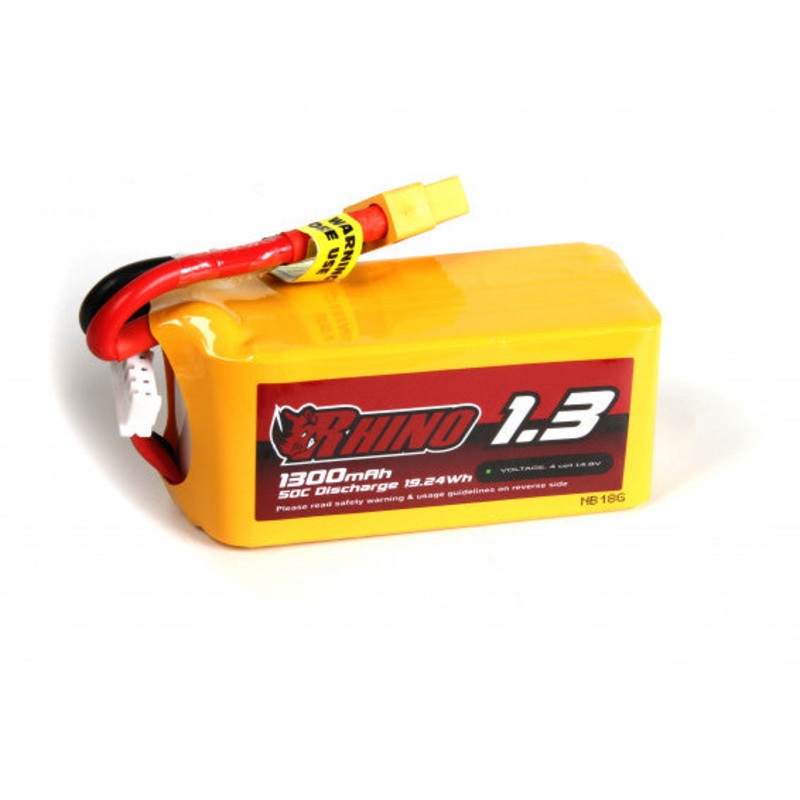 1300mAh 4S 50C Lipo Battery Pack