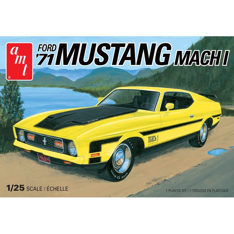 AMT 1262M 1/25 Scale 1971 Ford Mustang Mach 1