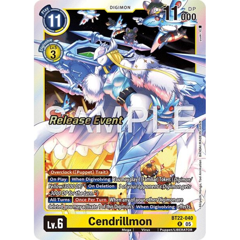 Cendrillmon [BT22-040] [Cyber Eden Release Event Cards]