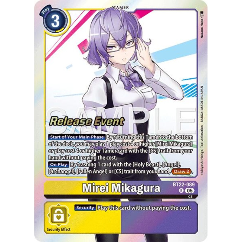 Mirei Mikagura [BT22-089] [Cyber Eden Release Event Cards]