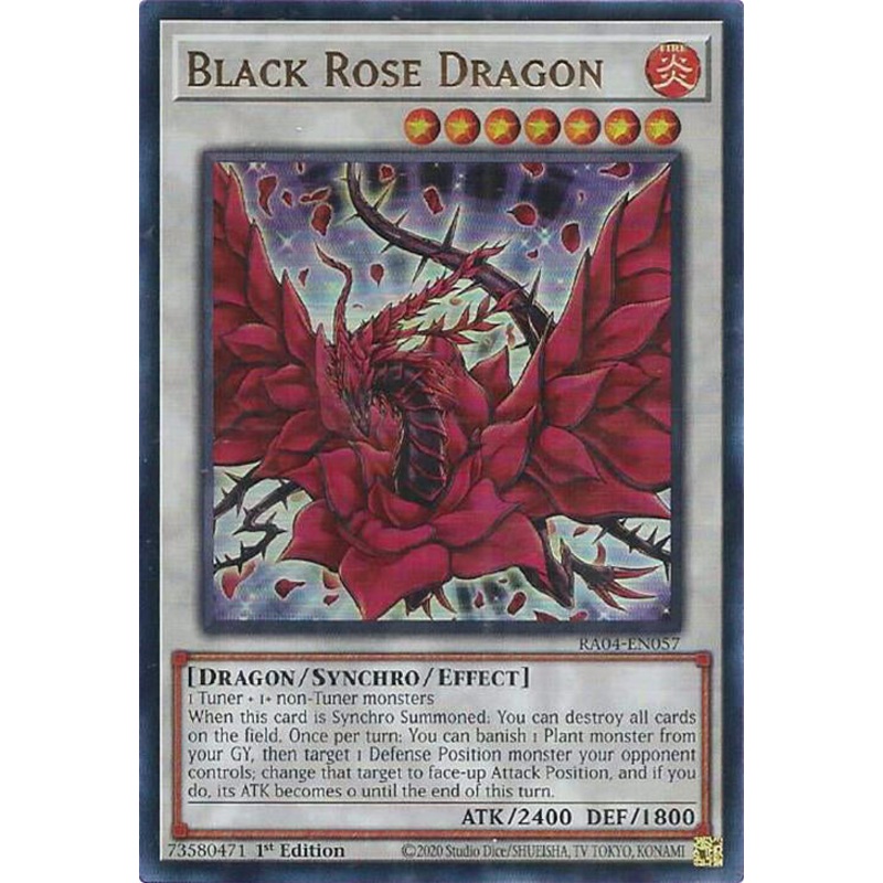 Black Rose Dragon [RA04-EN057] Ultra Rare
