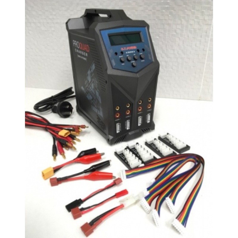GT-X4 | G.T. Power Pro Quad AC/DC Smart Charger