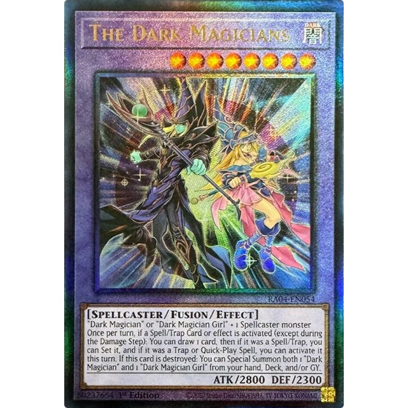 The Dark Magicians [RA04-EN054] Prismatic Ultimate Rare