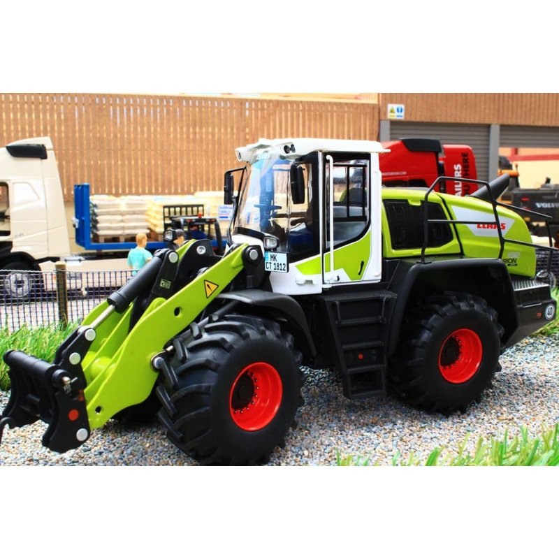 W7833 WIKING CLAAS WHEELED LOADER TORION 1812 WITH BUCKET AND FORKS