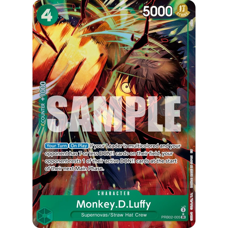 Monkey.D.Luffy (Alternate Art) [Premium Booster -The Best- Vol. 2]