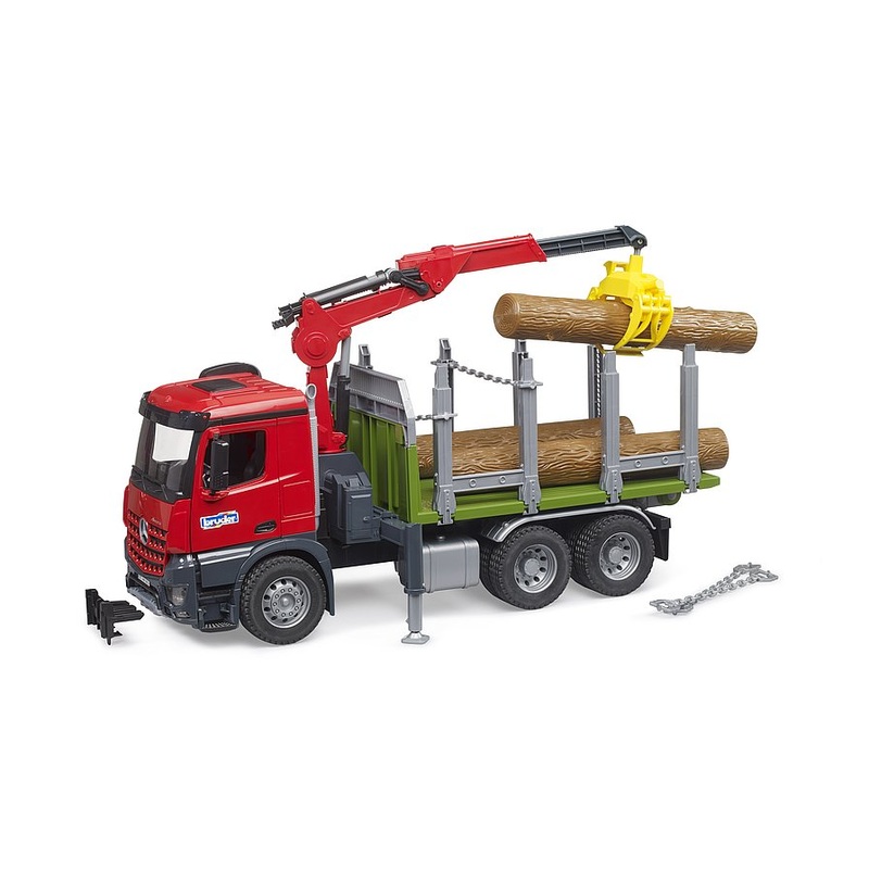 SS-B03669 Bruder Mercedes Benz Timber Truck  ** EX-SHOW STOCK! **