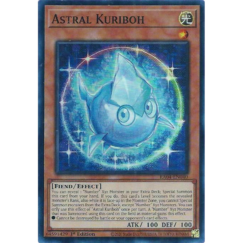 Astral Kuriboh [RA04-EN040] Super Rare
