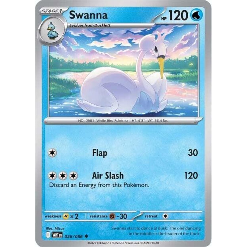 Swanna (026/086) [Scarlet & Violet: White Flare]