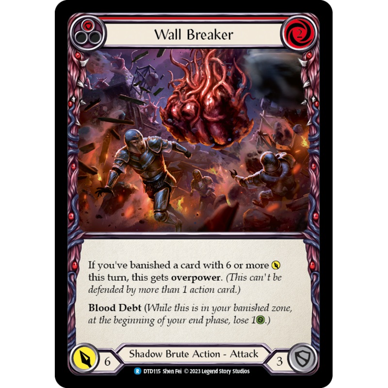 Wall Breaker (Red) [DTD115] (Dusk Till Dawn)