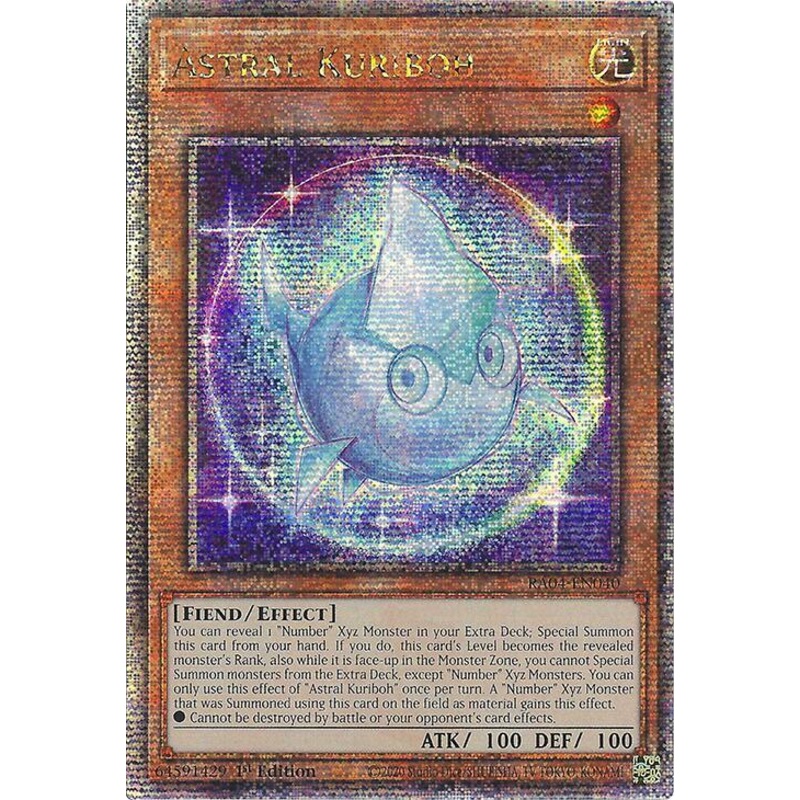 Astral Kuriboh [RA04-EN040] Quarter Century Secret Rare