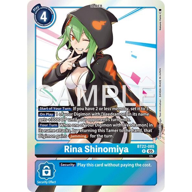 Rina Shinomiya [BT22-085] [Cyber Eden]