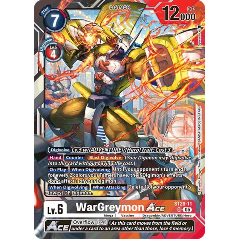 WarGreymon ACE [ST20-11] [Starter Deck: Protector of Light]