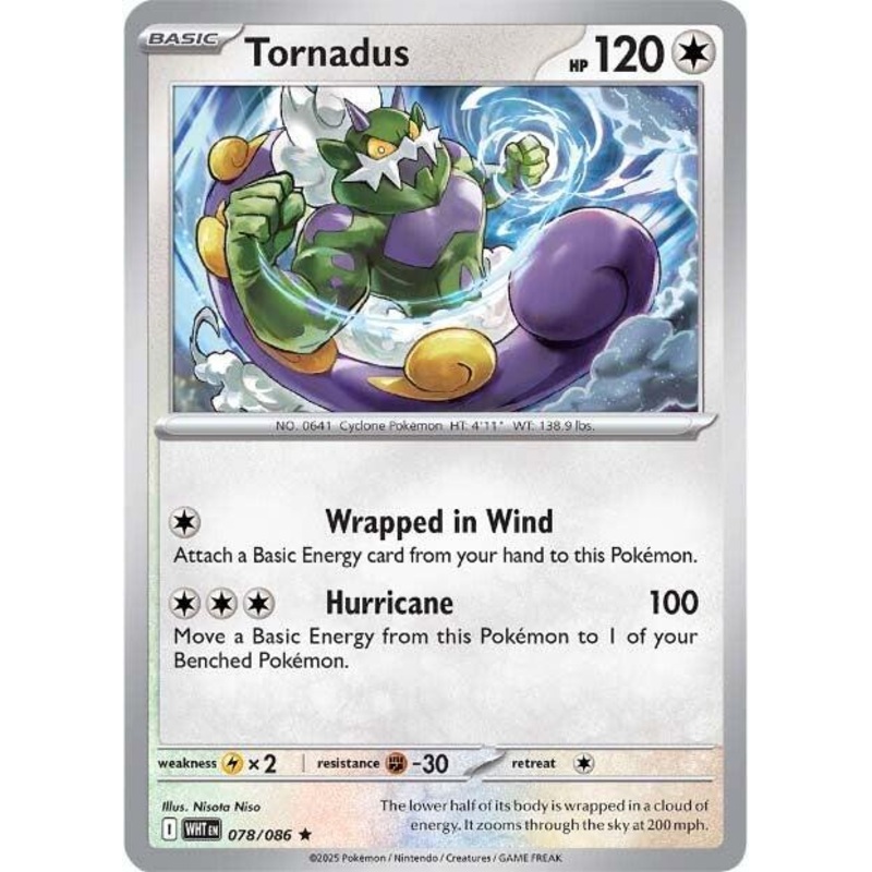 Tornadus (078/086) [Scarlet & Violet: White Flare]