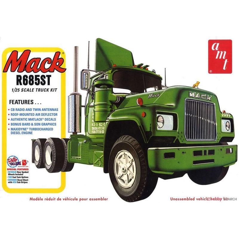 AMT 1039 1/25 Mack R685ST Semi Trailer Truck