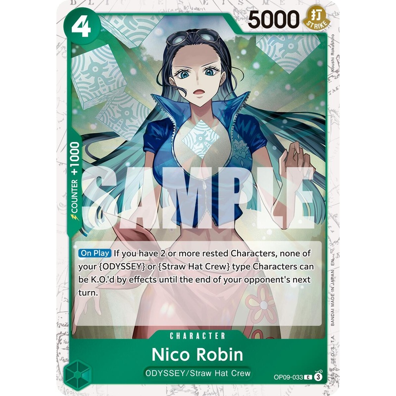 Nico Robin (OP09-033) (Pirate Foil) [Premium Booster -The Best- Vol. 2]