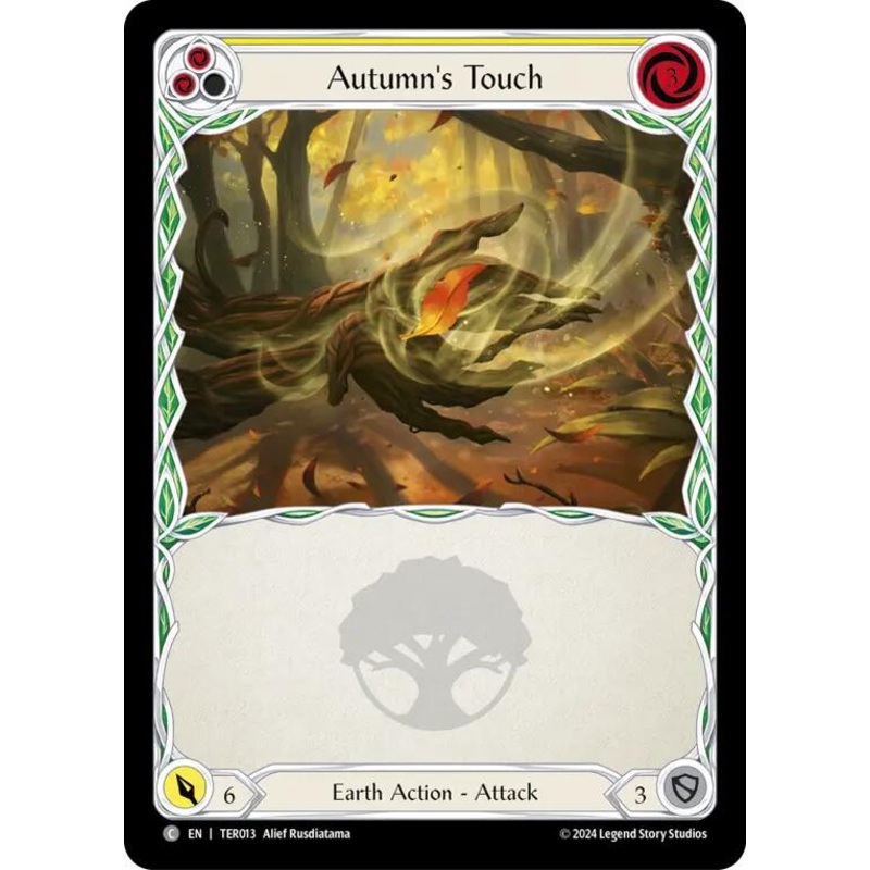 Autumn's Touch (Yellow) [TER013] (1st Strike)