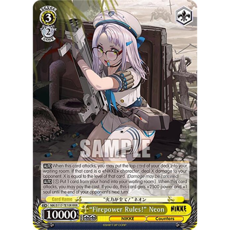 Firepower Rules! Neon(NIK/S117-TE10R RRR) [GODDESS OF VICTORY: NIKKE]