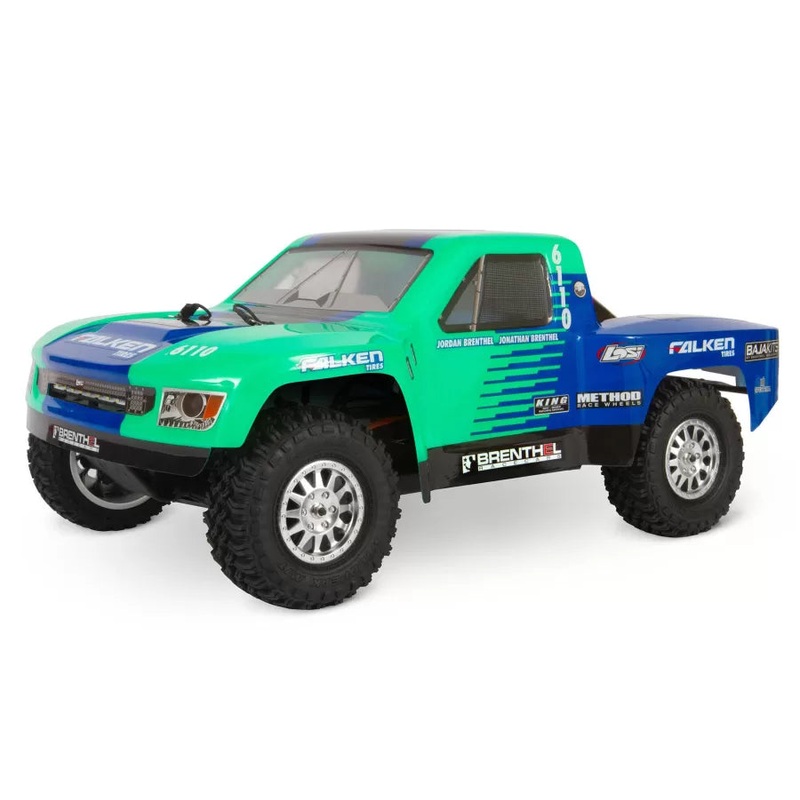 Losi 1/10 Tenacity TT Pro Falken Edition 4WD Brushless Electric RTR RC Truck V2 - Boxing Day Special