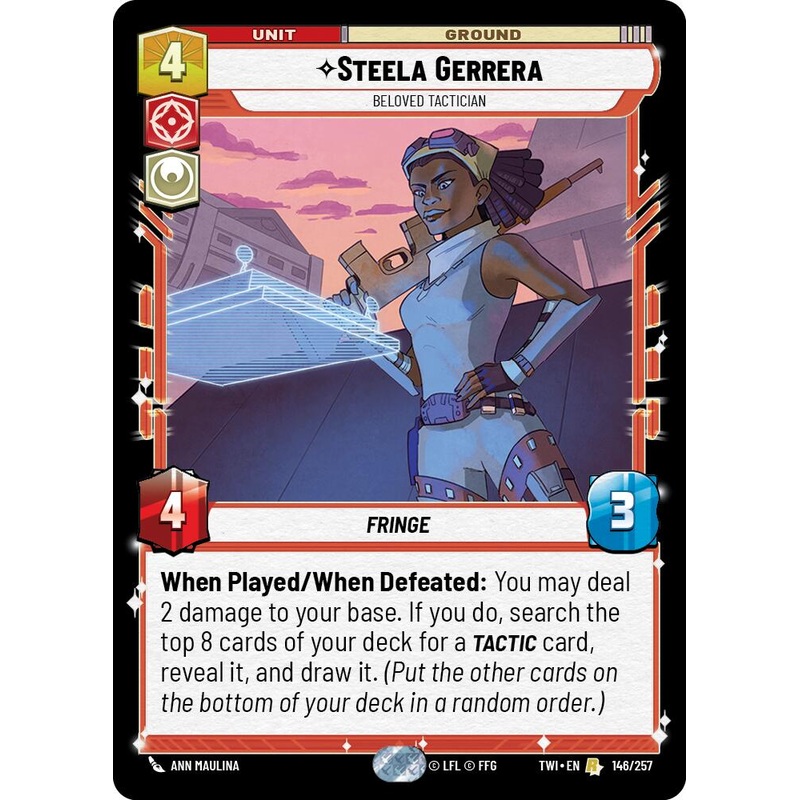 Steela Gerrera - Beloved Tactician (146/257) (146/257) [Twilight of the Republic]