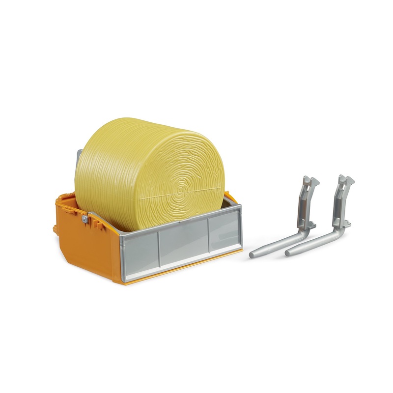 B02353 Bruder Accessories - Tractor loading box and forks