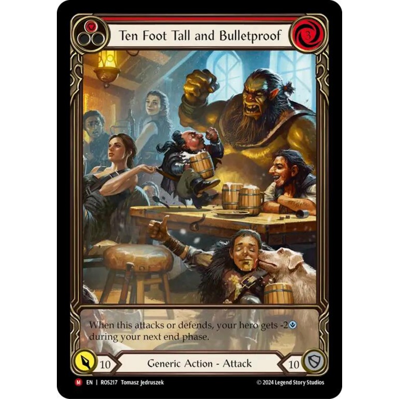 Ten Foot Tall and Bullet Proof (Extended Art) [ROS217] (Rosetta)  Rainbow Foil