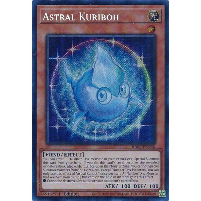 Astral Kuriboh [RA04-EN040] Secret Rare