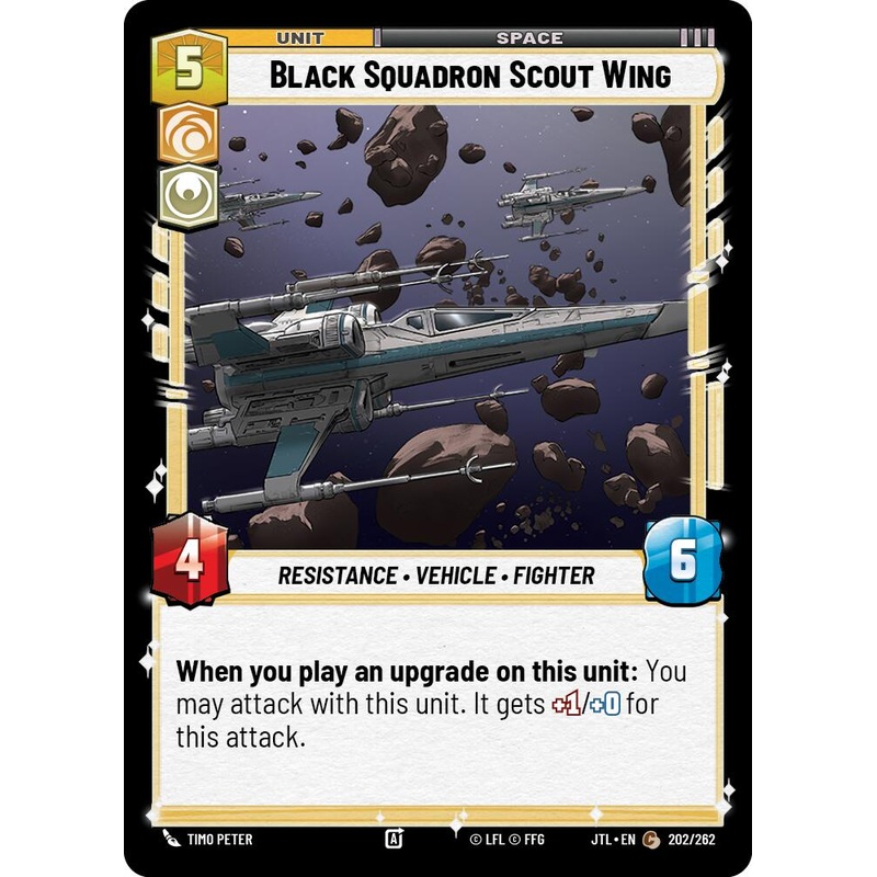 Black Squadron Scout Wing (202/262) (202/257) [Jump to Lightspeed]