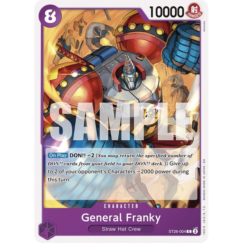 General Franky [Starter Deck: Purple/Black Monkey.D.Luffy]