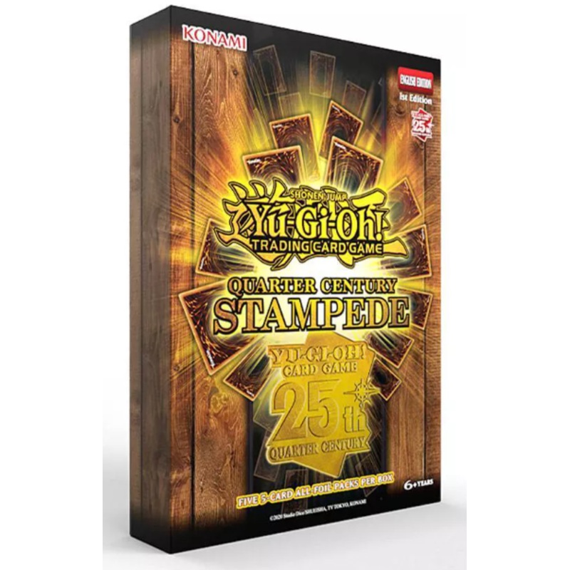 YGO 3-Pack Tuckbox - Quarter Century Stampede