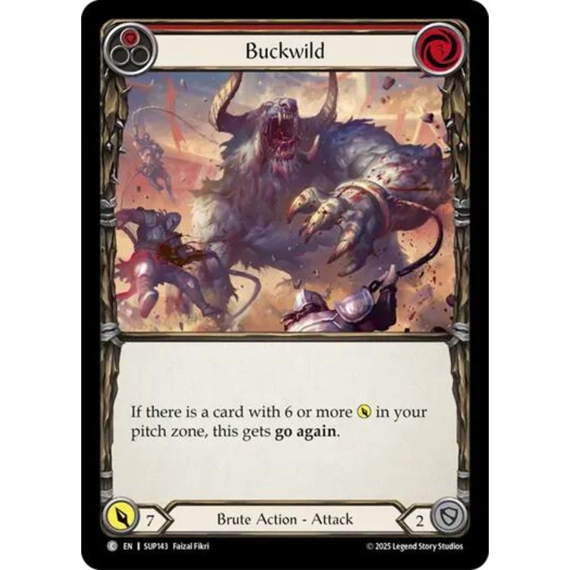 Buckwild (Red) [SUP143] (Super Slam)