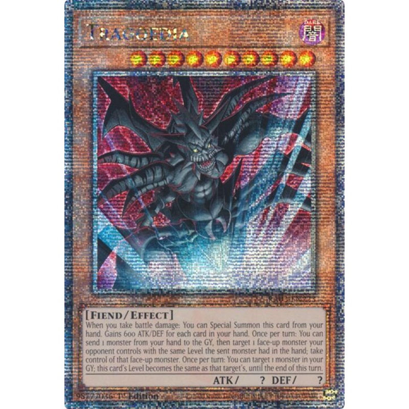 Tragoedia (Quarter Century Secret Rare) [RA03-EN223] Quarter Century Secret Rare
