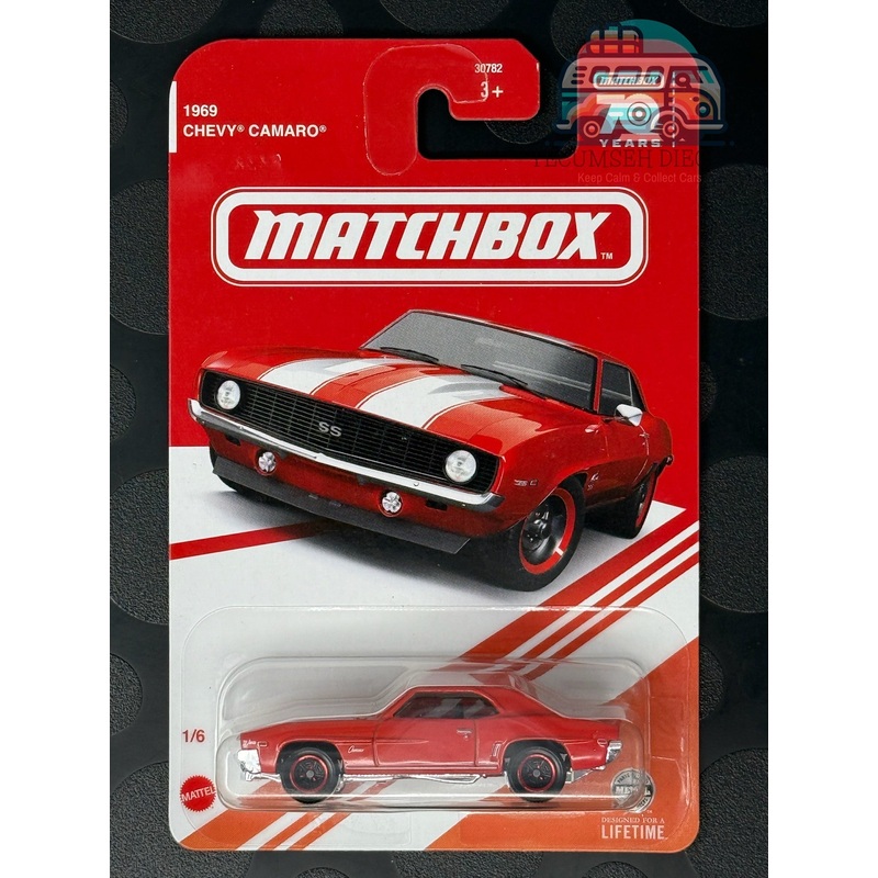 1969 Chevy Camaro - Matchbox 70 Years