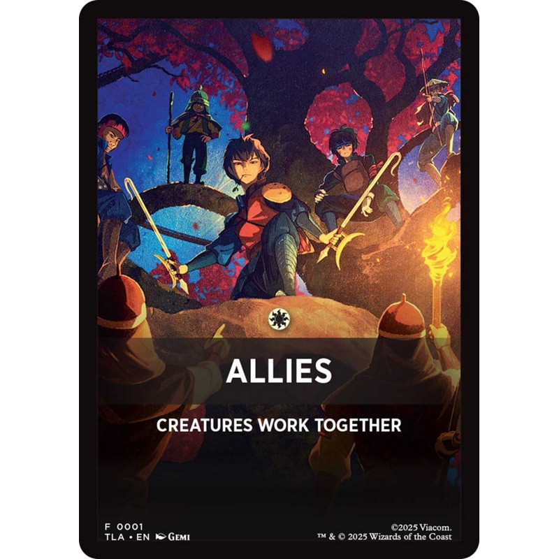 Allies Theme Card [Avatar: The Last Airbender: Eternal-Legal]